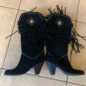 Reba boots black
